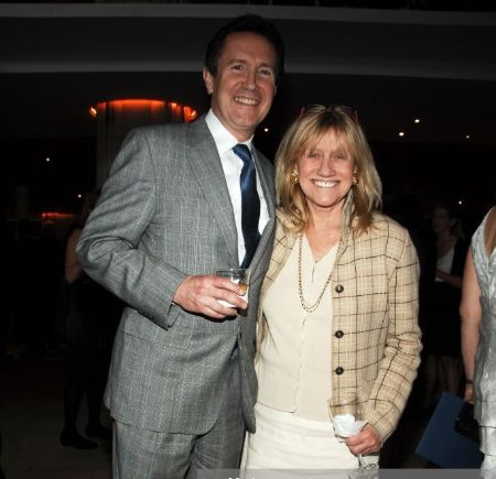 Anna and her husband, Gerald in a party